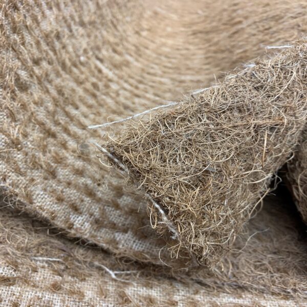Needled Ginger Coir on Hessian Pads